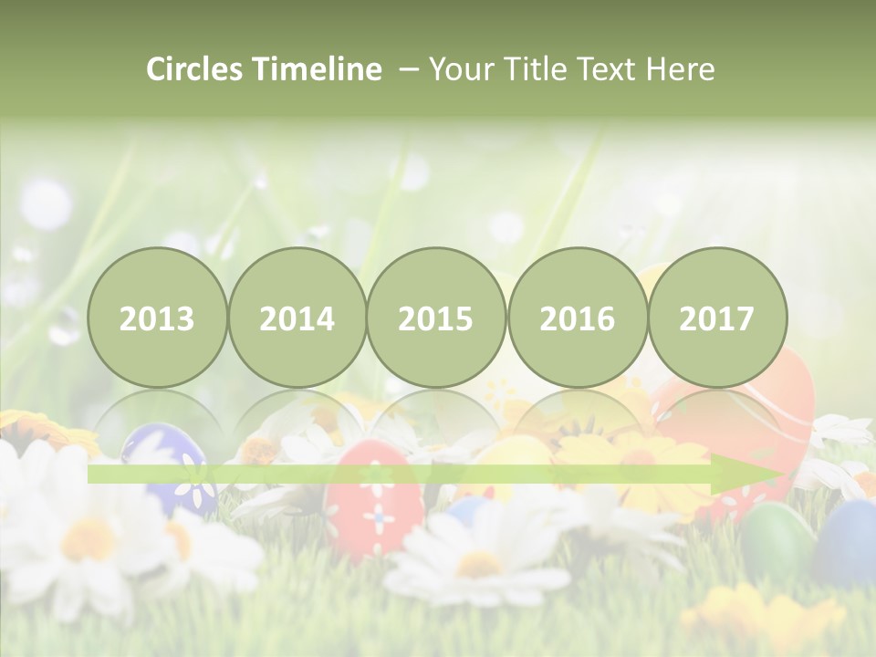Card Eggs Season PowerPoint Template