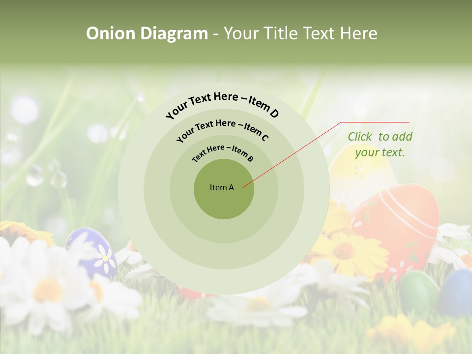 Card Eggs Season PowerPoint Template