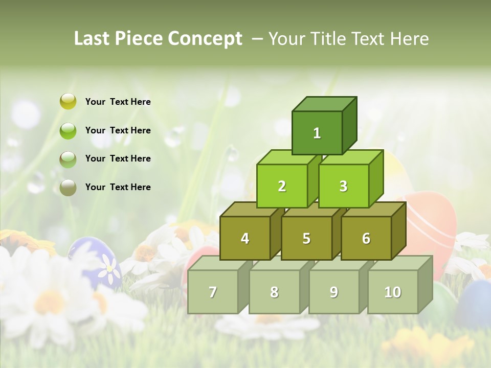Card Eggs Season PowerPoint Template