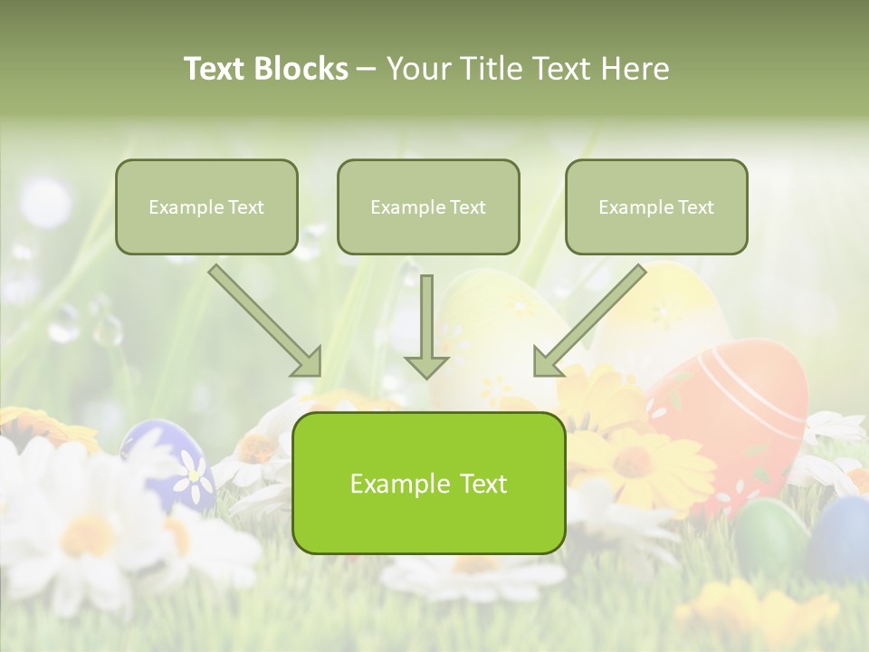 Card Eggs Season PowerPoint Template