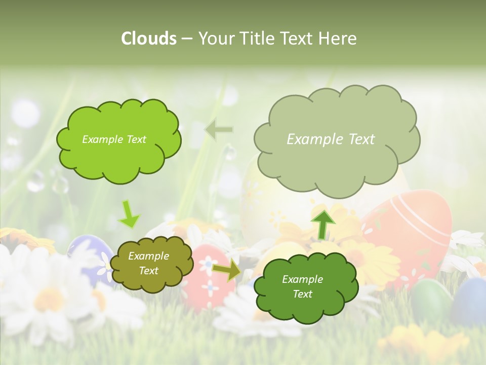 Card Eggs Season PowerPoint Template
