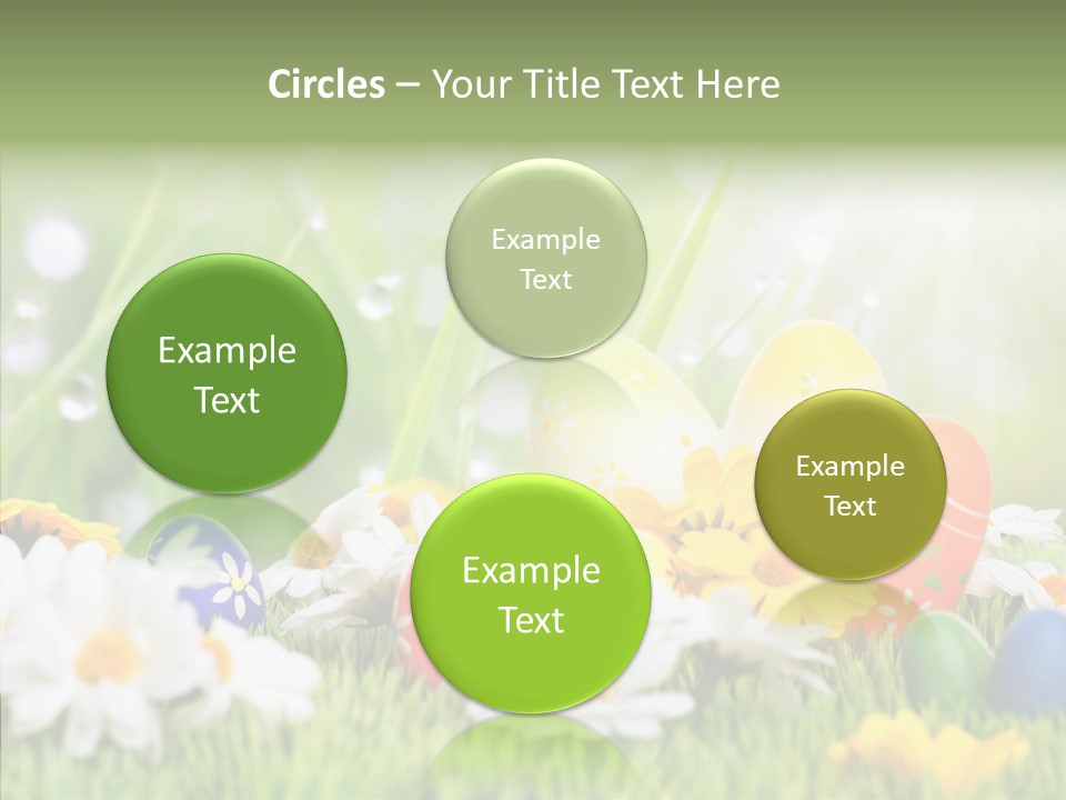 Card Eggs Season PowerPoint Template