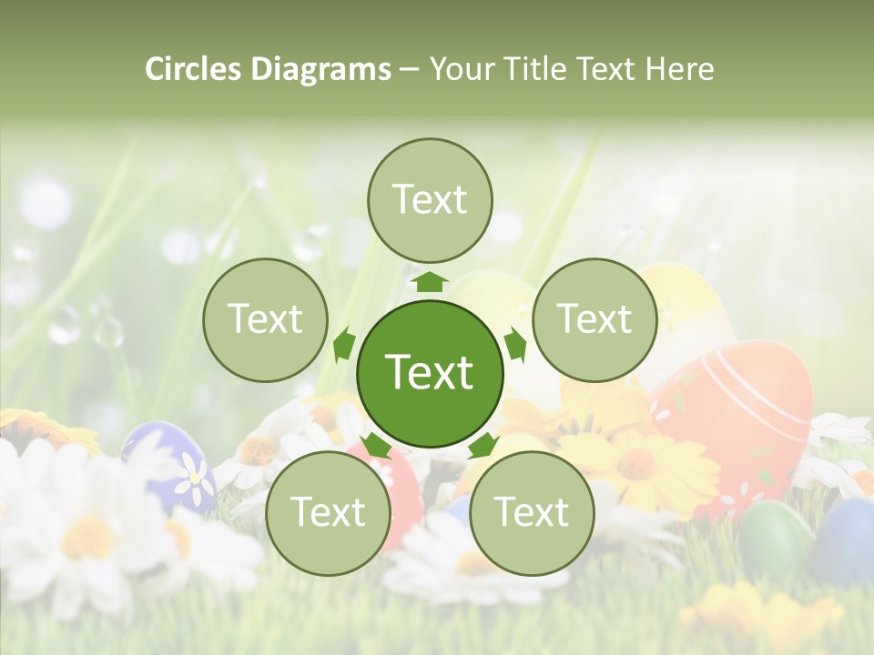 Card Eggs Season PowerPoint Template