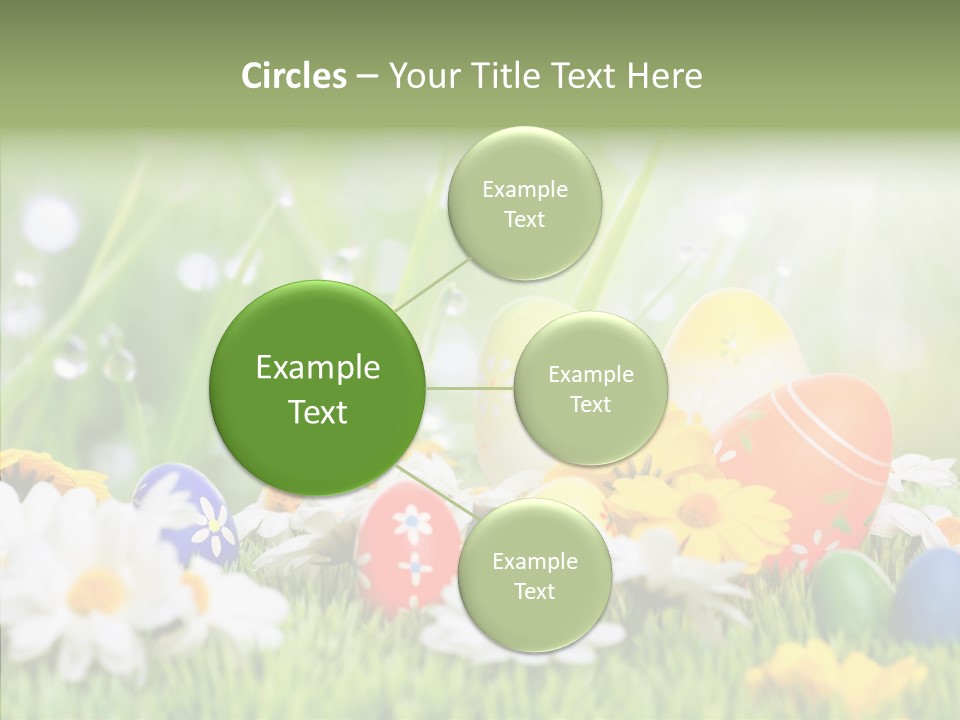 Card Eggs Season PowerPoint Template