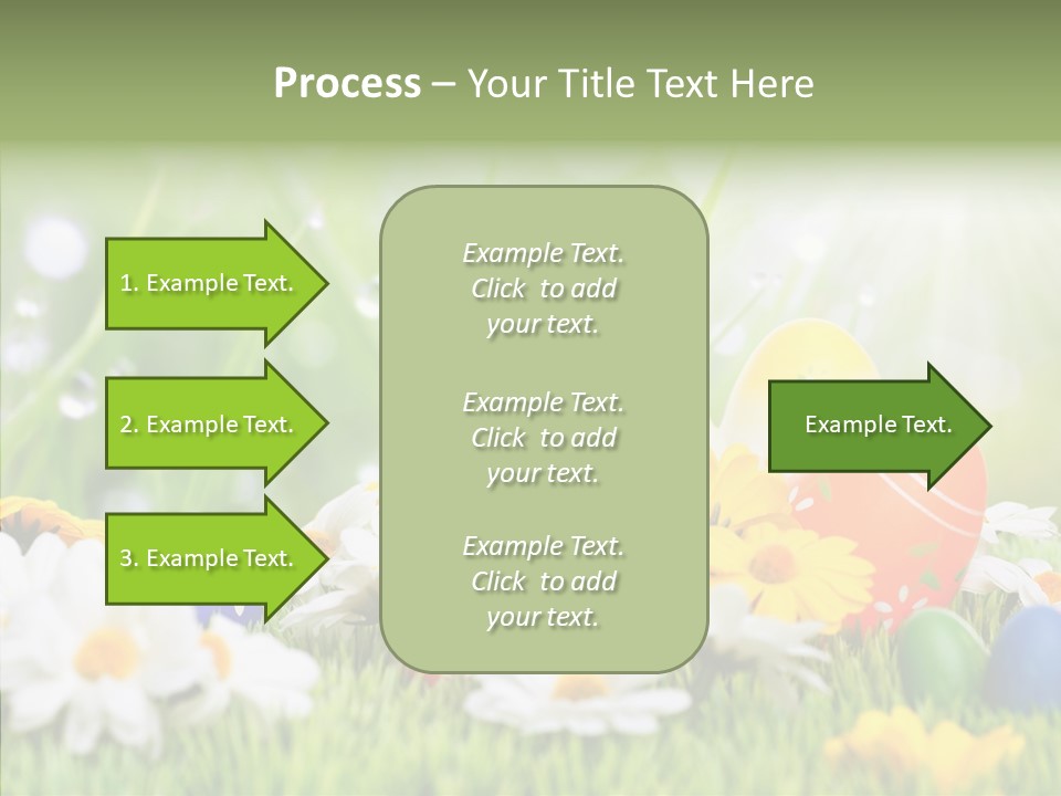 Card Eggs Season PowerPoint Template