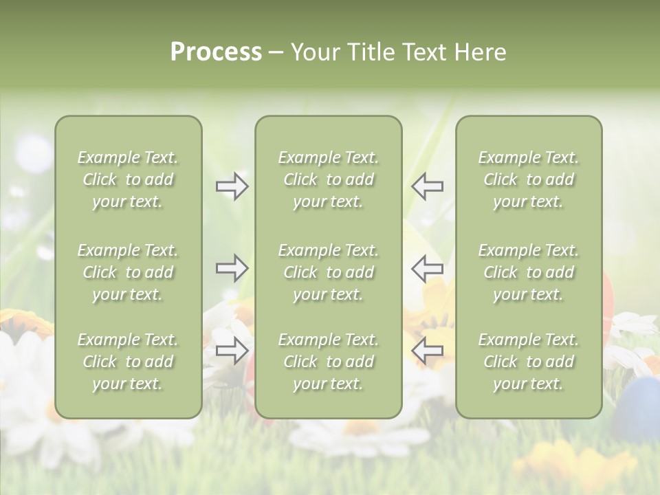 Card Eggs Season PowerPoint Template