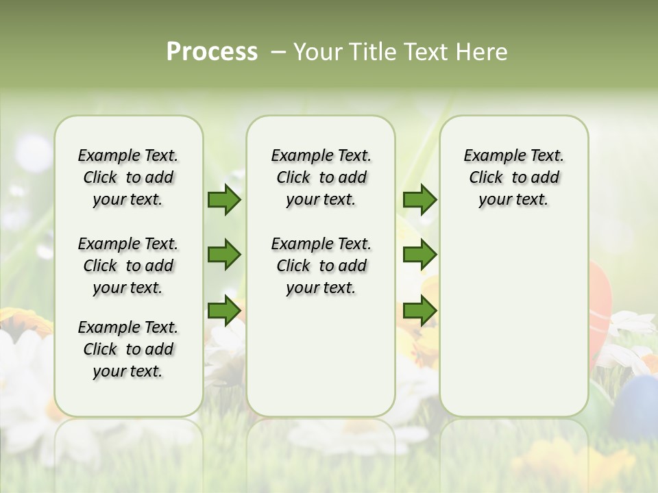 Card Eggs Season PowerPoint Template