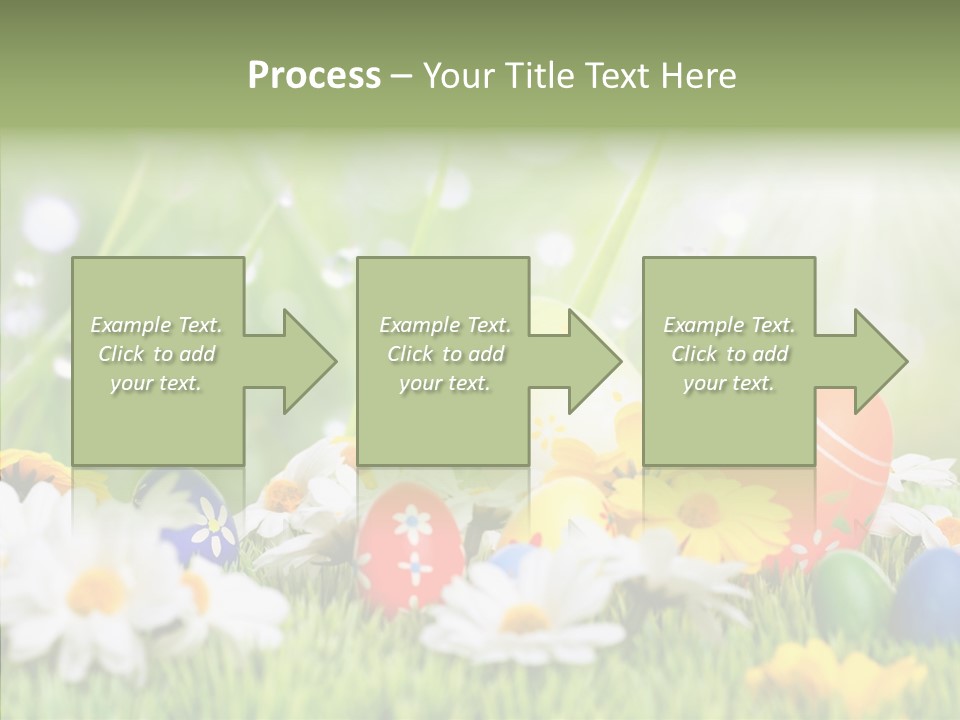 Card Eggs Season PowerPoint Template