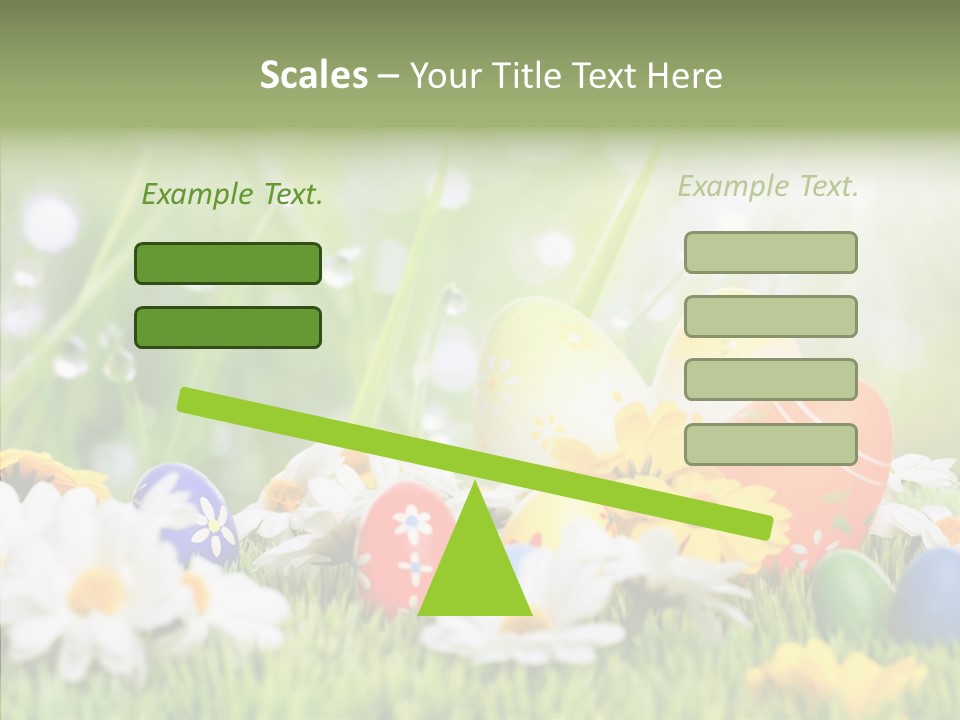 Card Eggs Season PowerPoint Template