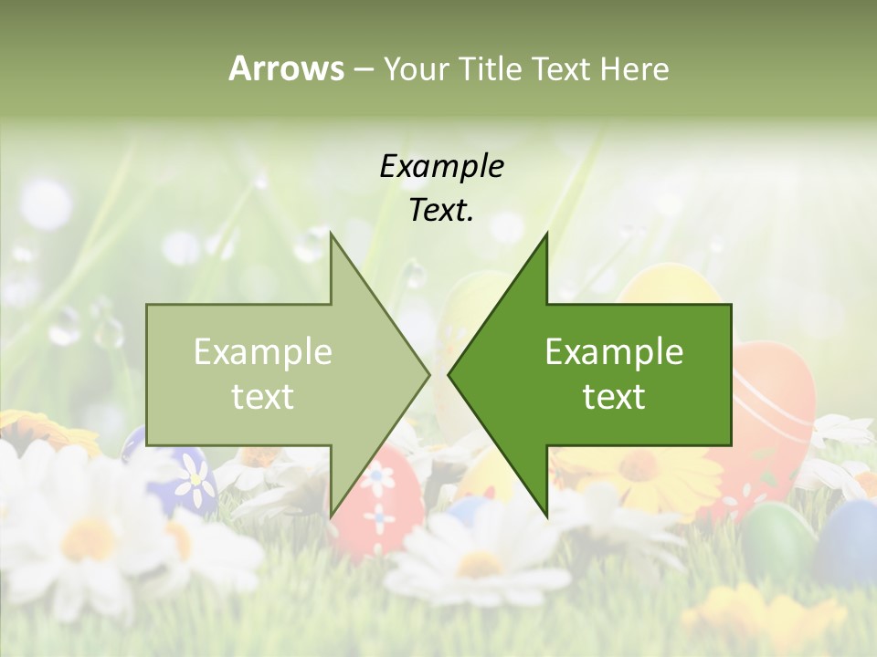 Card Eggs Season PowerPoint Template