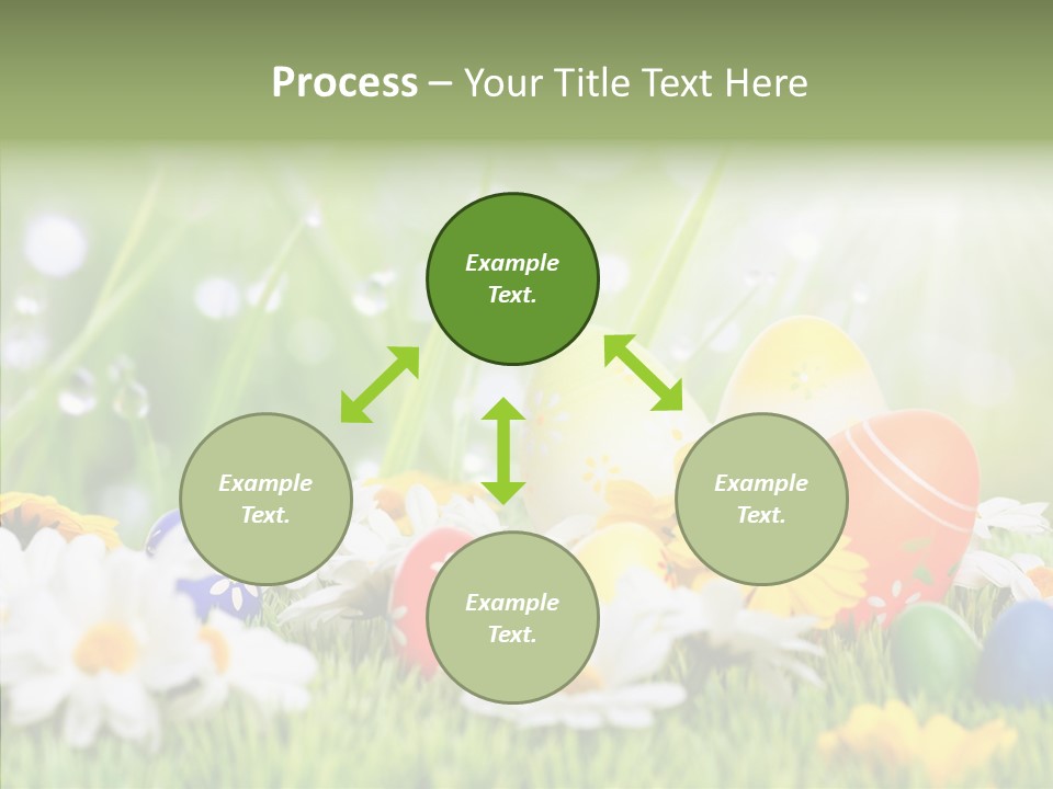 Card Eggs Season PowerPoint Template
