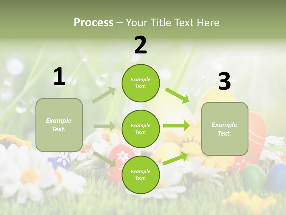 Card Eggs Season PowerPoint Template