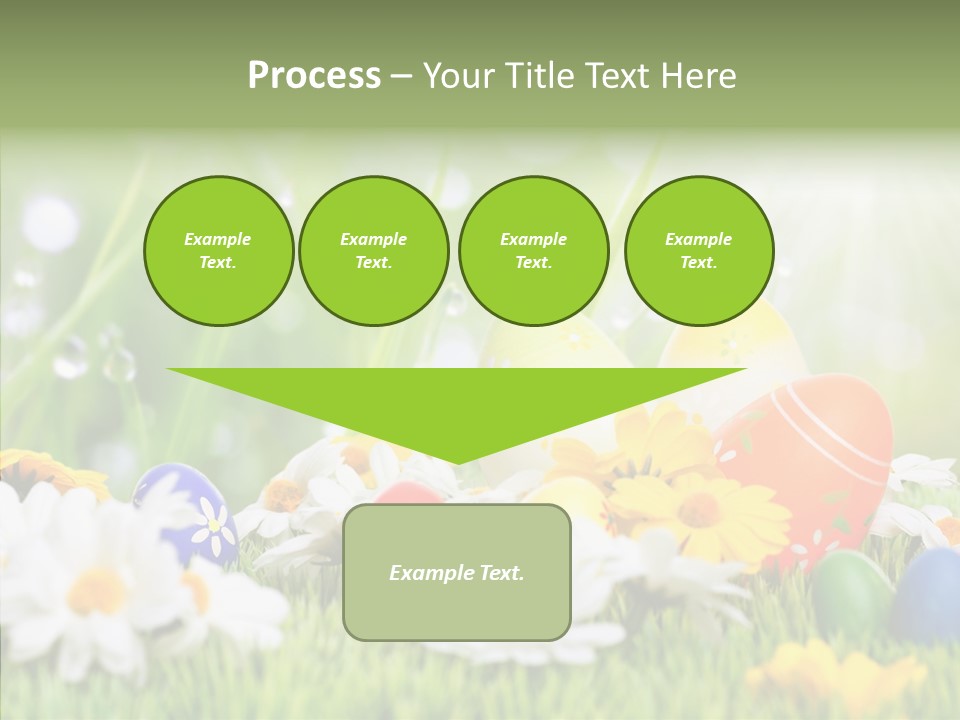 Card Eggs Season PowerPoint Template