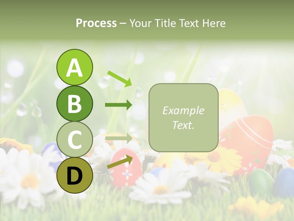 Card Eggs Season PowerPoint Template