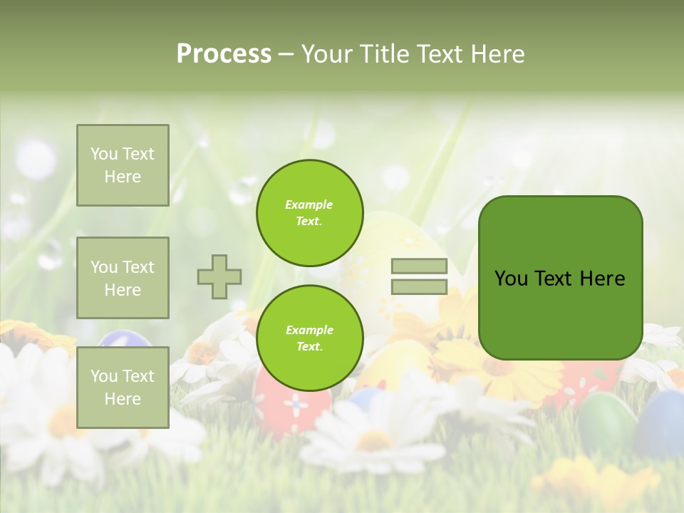 Card Eggs Season PowerPoint Template