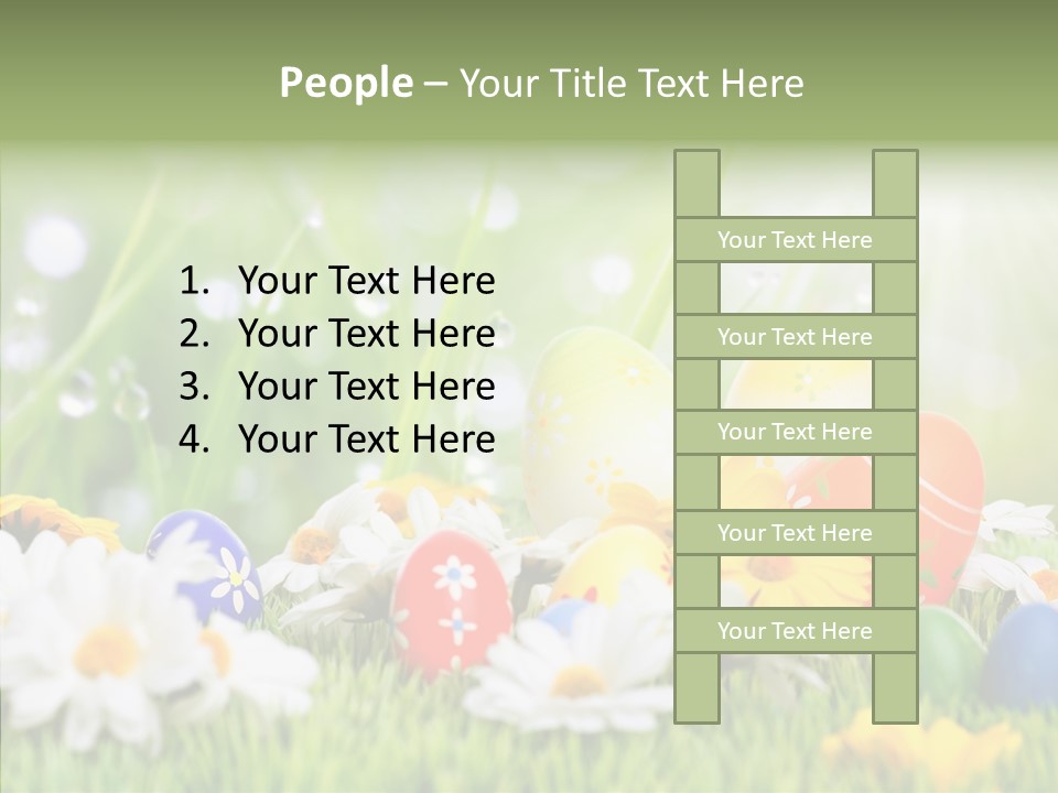 Card Eggs Season PowerPoint Template