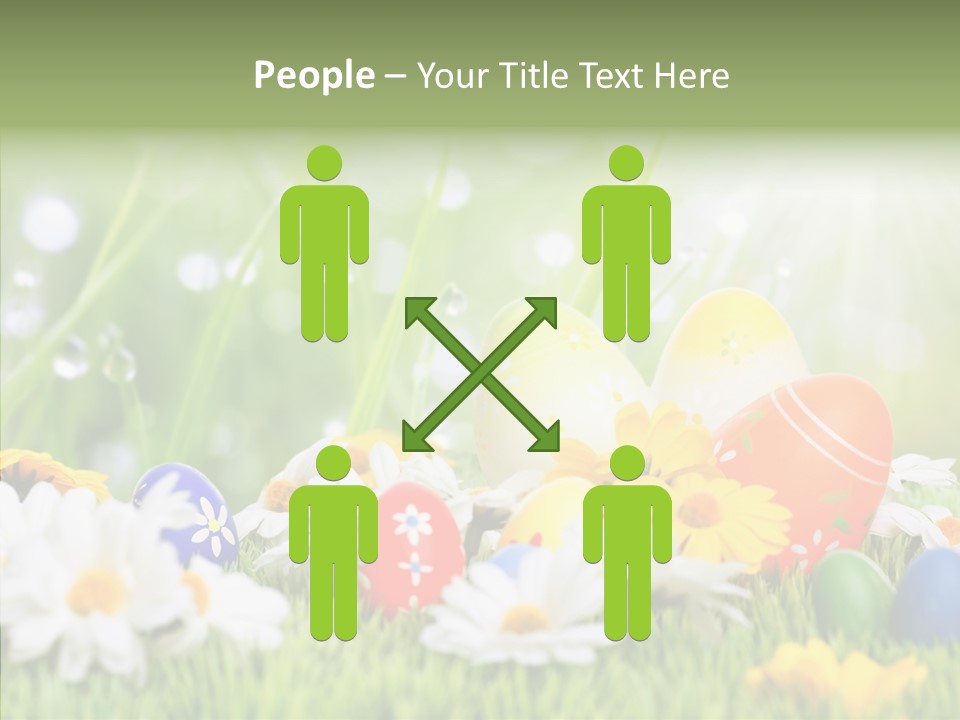 Card Eggs Season PowerPoint Template
