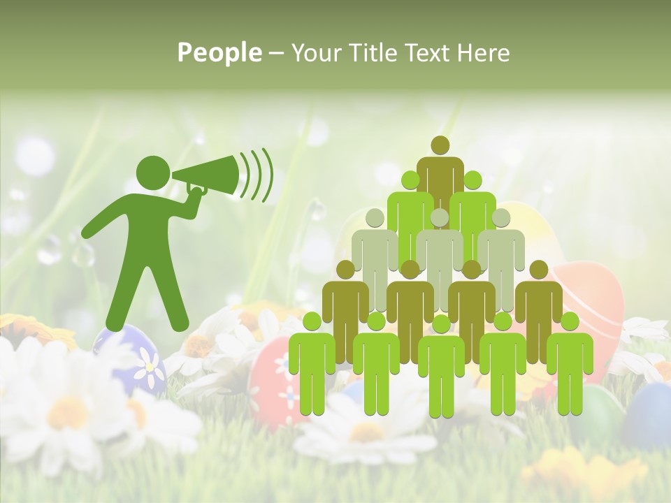 Card Eggs Season PowerPoint Template