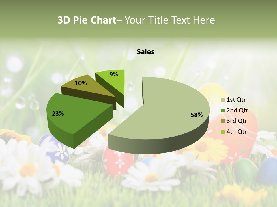 Card Eggs Season PowerPoint Template