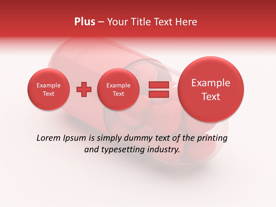 Glass Conceptual Drug PowerPoint Template