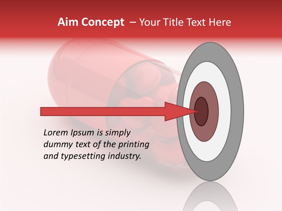 Glass Conceptual Drug PowerPoint Template