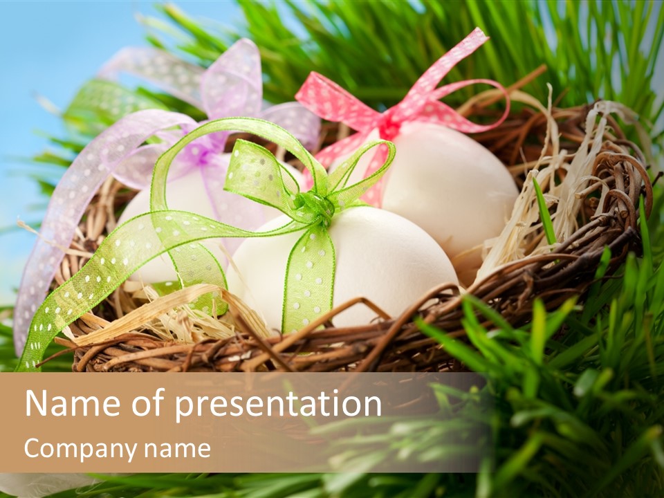 Fresh Closeup Traditional PowerPoint Template