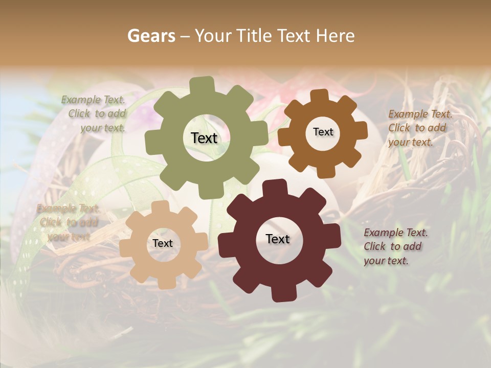 Fresh Closeup Traditional PowerPoint Template
