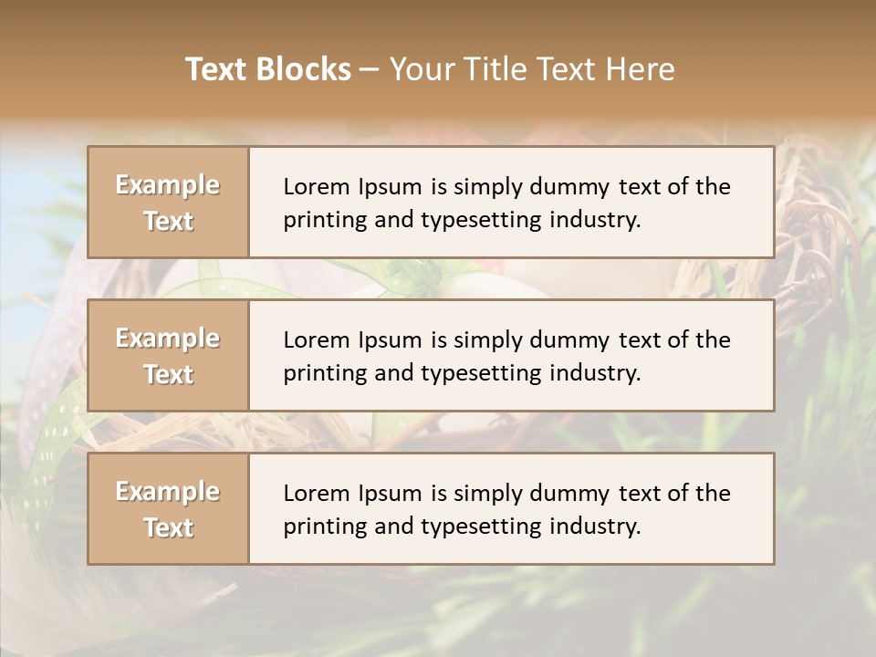 Fresh Closeup Traditional PowerPoint Template