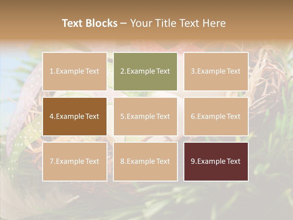 Fresh Closeup Traditional PowerPoint Template