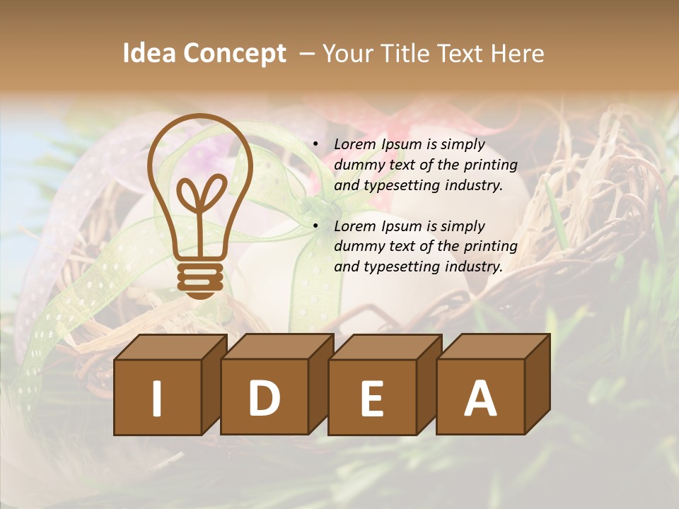 Fresh Closeup Traditional PowerPoint Template