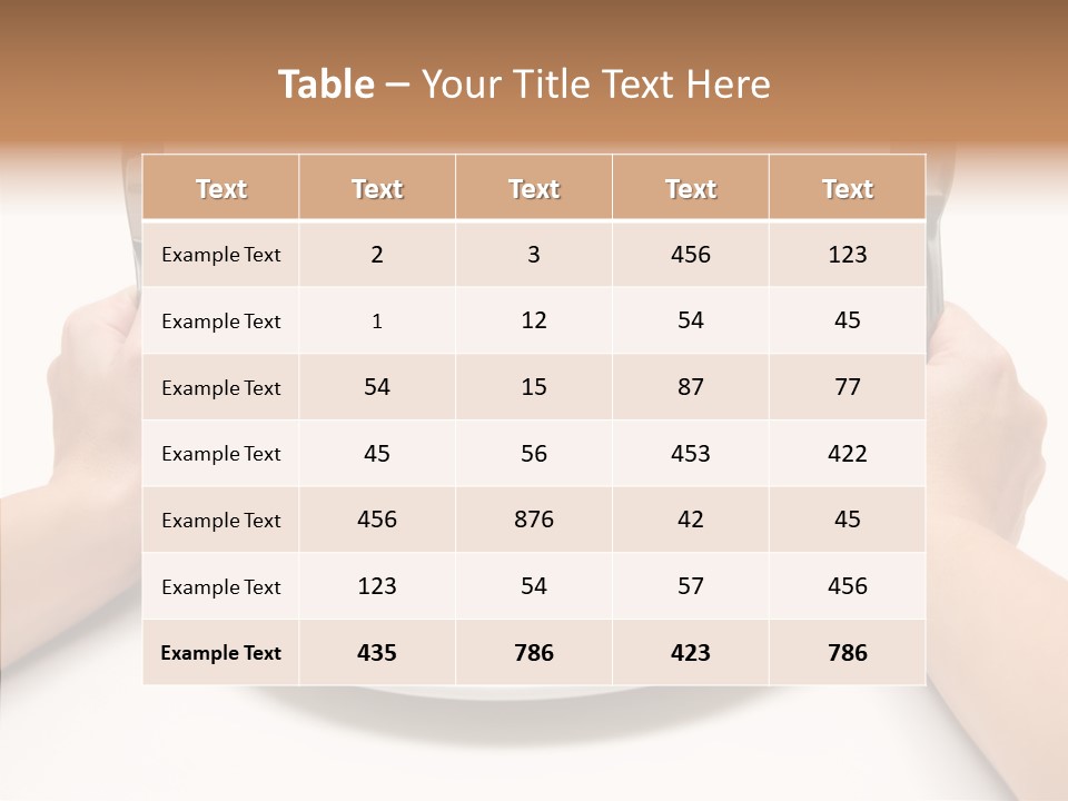 Cutlery Close Ceramic PowerPoint Template
