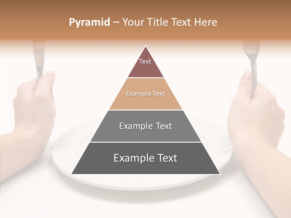 Cutlery Close Ceramic PowerPoint Template