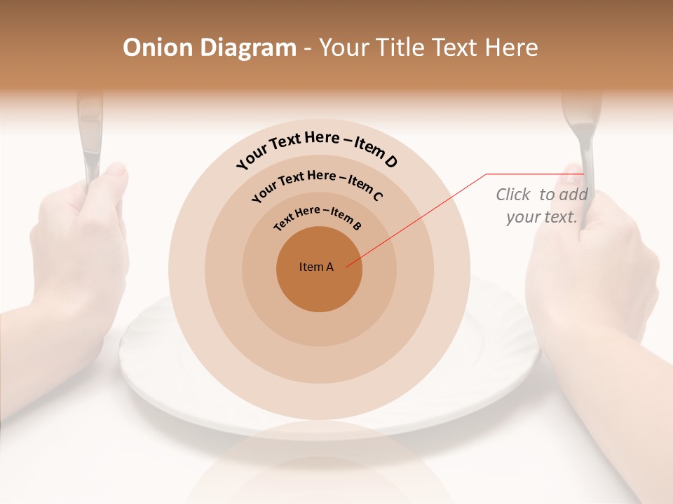 Cutlery Close Ceramic PowerPoint Template