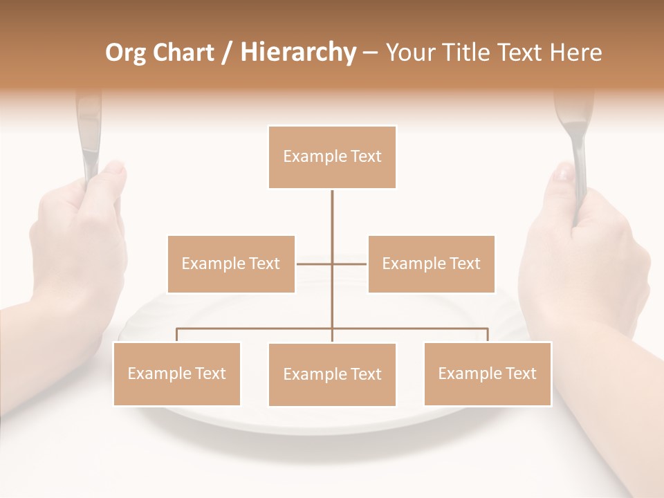 Cutlery Close Ceramic PowerPoint Template