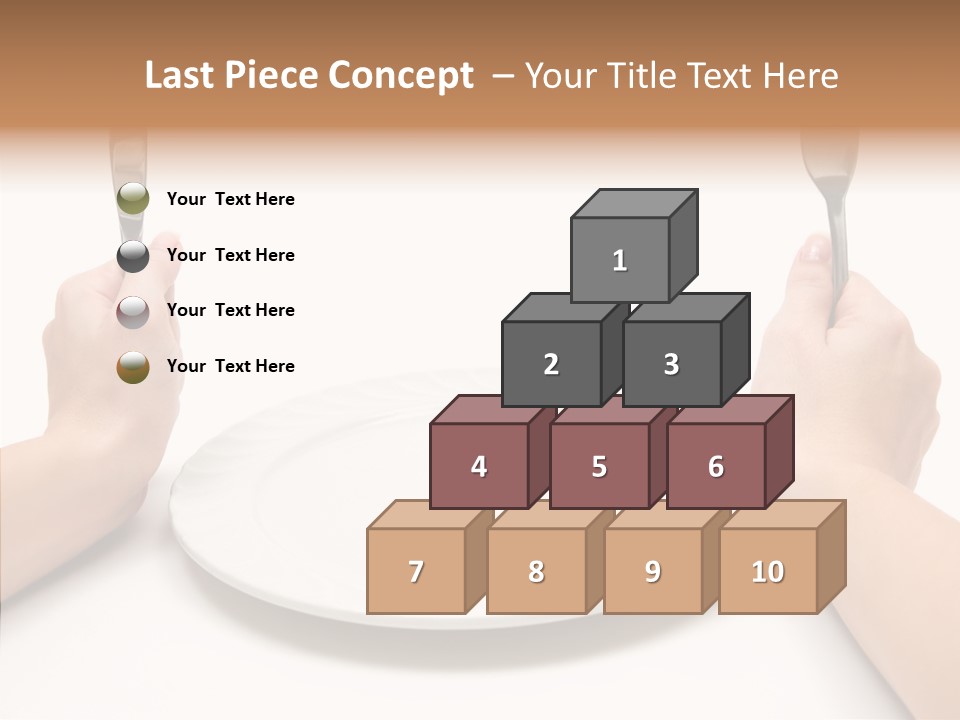 Cutlery Close Ceramic PowerPoint Template