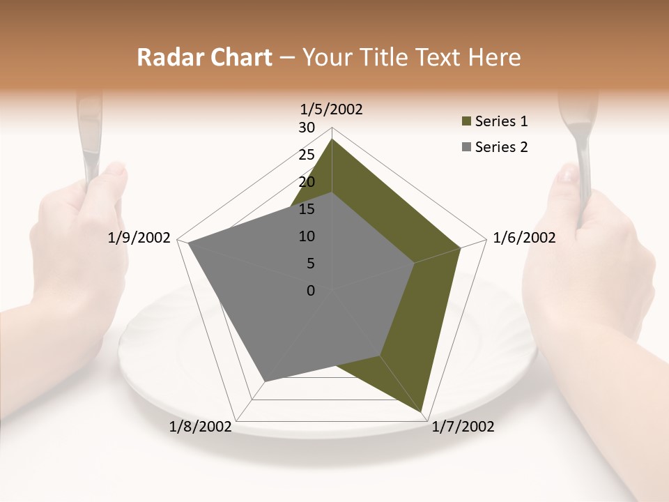 Cutlery Close Ceramic PowerPoint Template