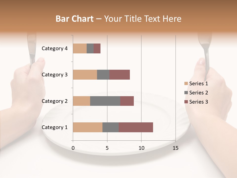 Cutlery Close Ceramic PowerPoint Template