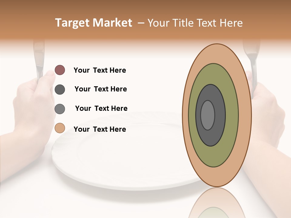 Cutlery Close Ceramic PowerPoint Template