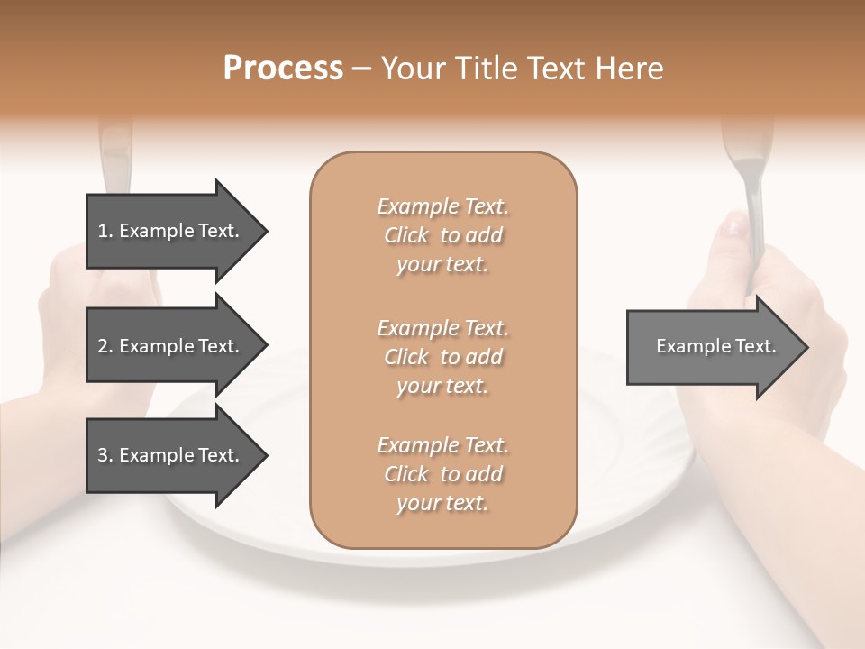Cutlery Close Ceramic PowerPoint Template