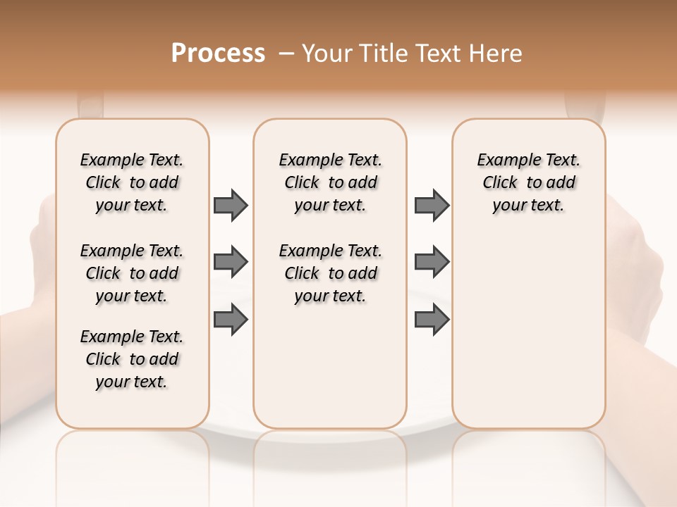 Cutlery Close Ceramic PowerPoint Template