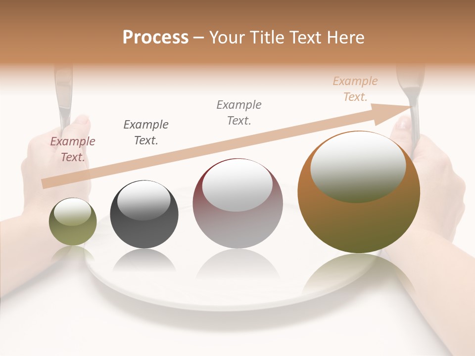 Cutlery Close Ceramic PowerPoint Template
