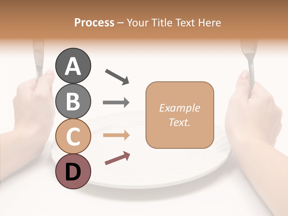 Cutlery Close Ceramic PowerPoint Template