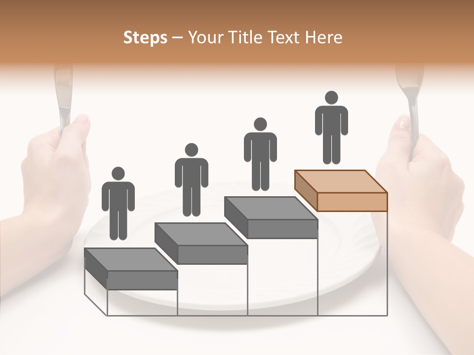 Cutlery Close Ceramic PowerPoint Template