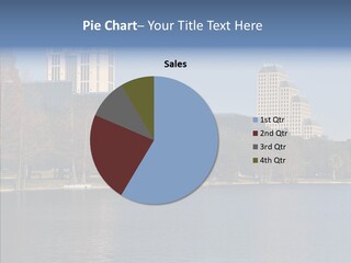 Lake Downtown Eola PowerPoint Template