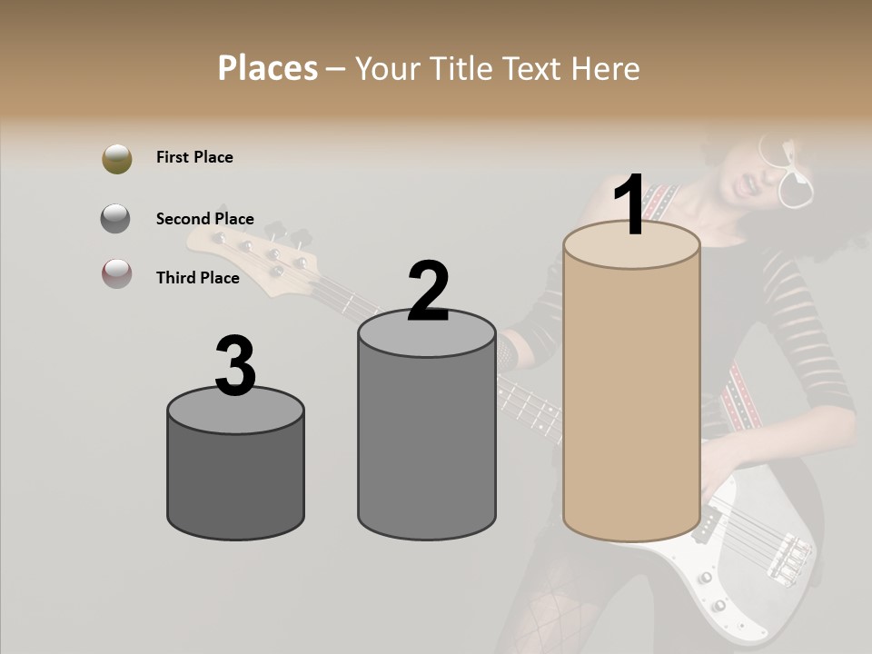 Equipment Shoulders Face PowerPoint Template