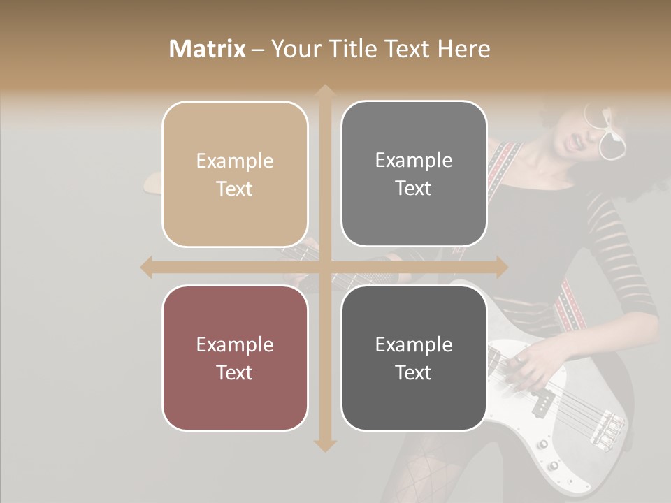 Equipment Shoulders Face PowerPoint Template