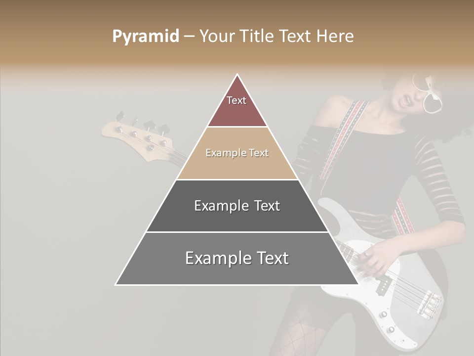 Equipment Shoulders Face PowerPoint Template