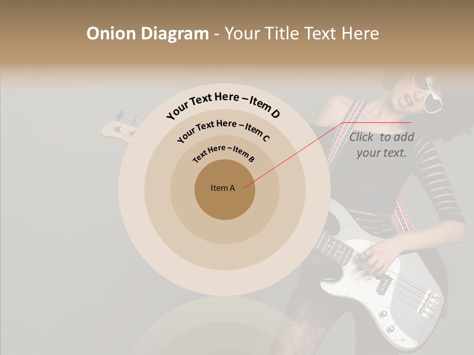 Equipment Shoulders Face PowerPoint Template