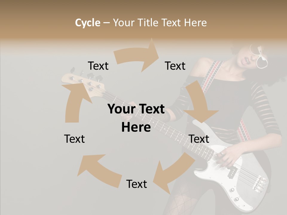 Equipment Shoulders Face PowerPoint Template