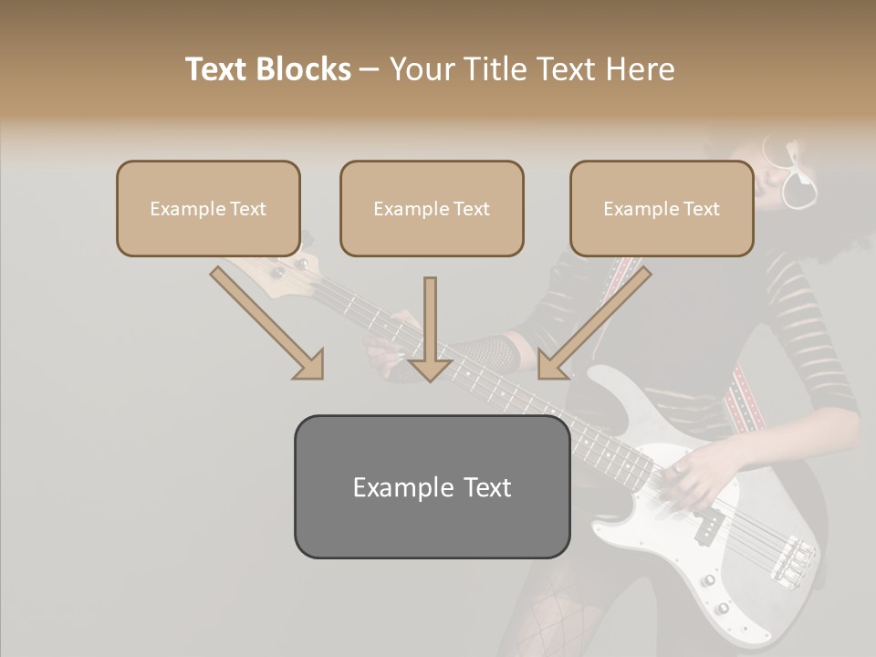Equipment Shoulders Face PowerPoint Template